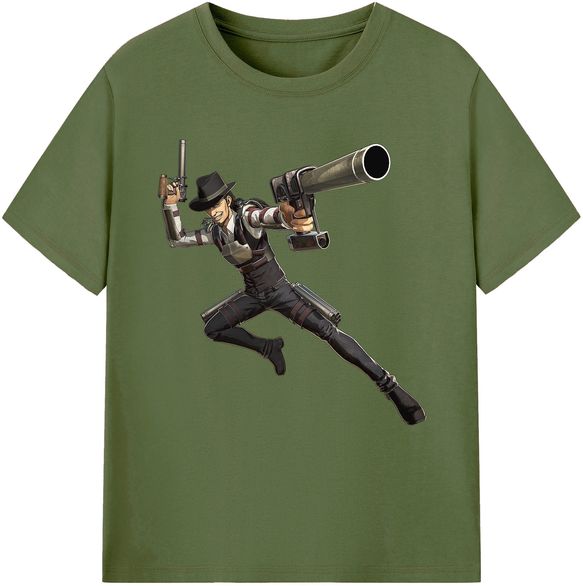 （画像用） 進撃の巨人 Attack on Titan 綿100％半袖Tシャツ（フロントプリント）